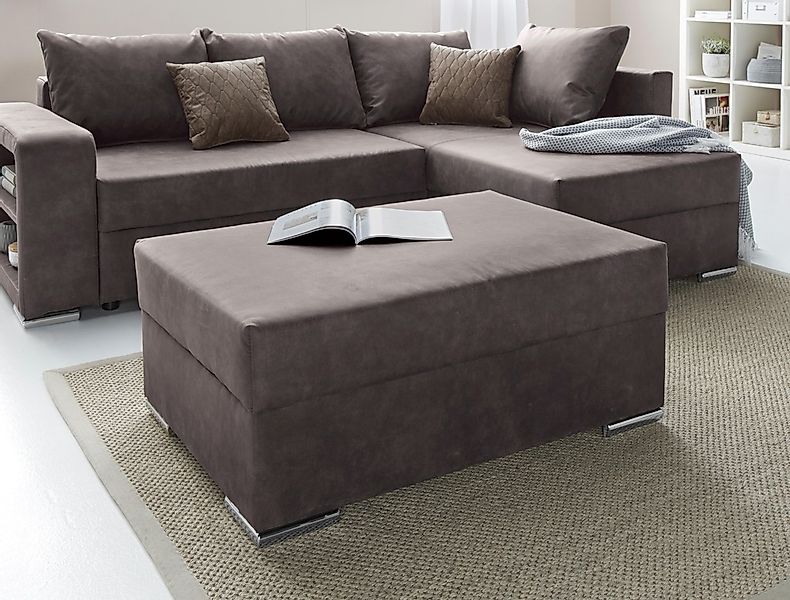 COLLECTION AB Hocker "John" Frei im Raum stellbar, wahlweise mit Federkern günstig online kaufen