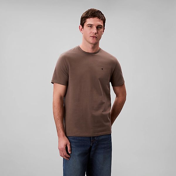 Calvin Klein Jeans "SS SMOOTH CTTN SOLID CREWNK TEE" mit Logo günstig online kaufen