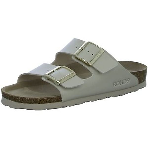 Rohde  Clogs Pantoletten Natural Lack 5576/14 14 günstig online kaufen