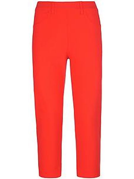 Capri-Hose Passform Sylvia Peter Hahn rot günstig online kaufen