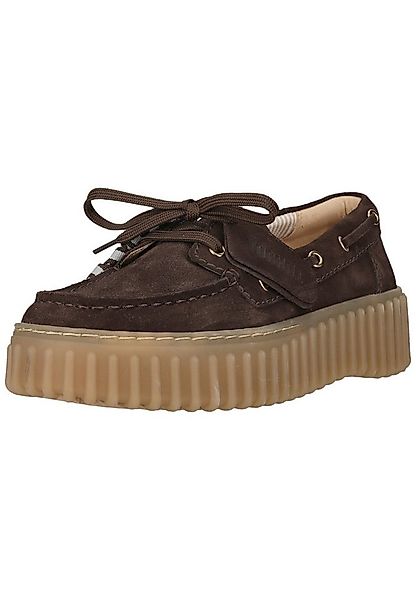 Clarks Torhill Boat Schnürschuh mit gerippter Laufsohle günstig online kaufen