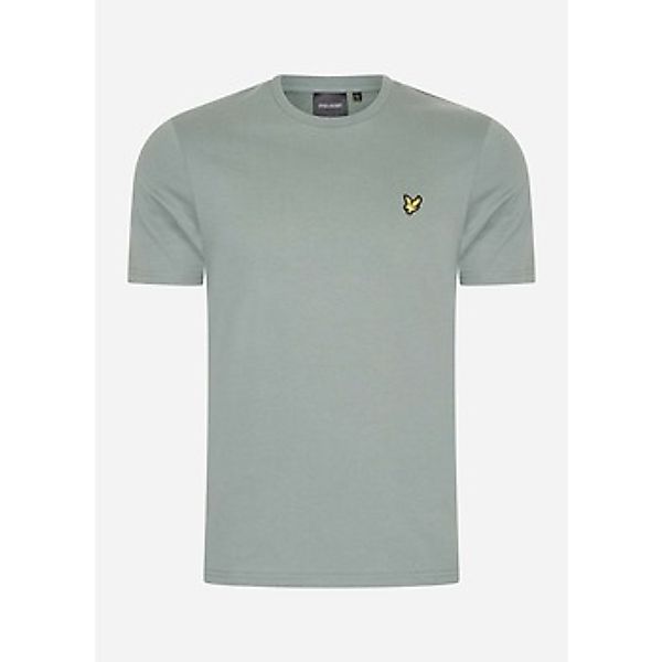 Lyle & Scott  T-Shirts & Poloshirts Plain t-shirt - green mercurial günstig online kaufen