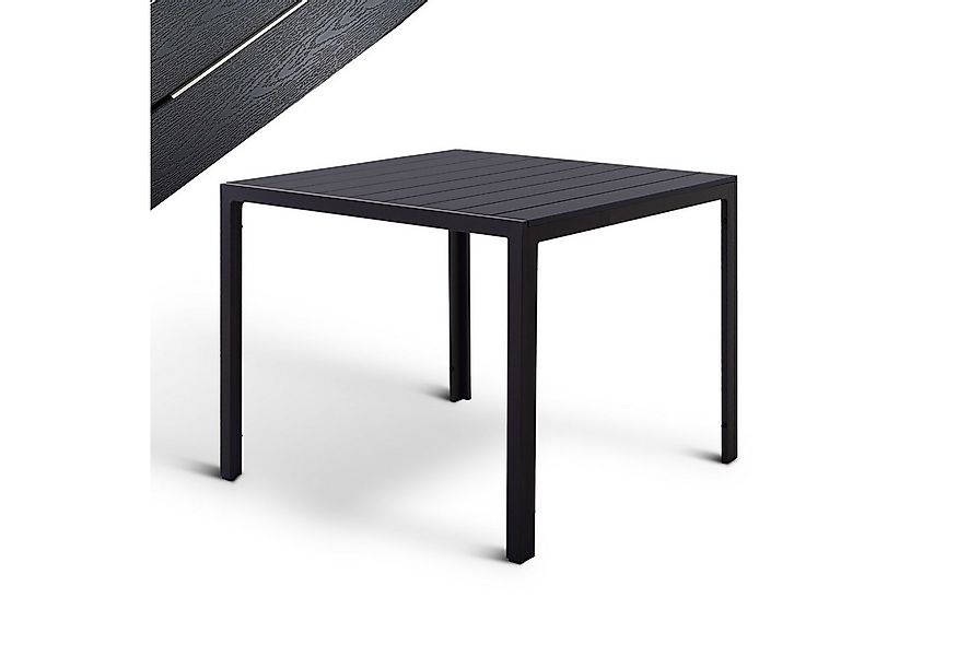 Raburg Gartentisch Outdoor Esstisch, Balkontisch Holzoptik, Harvey XXL, 90x günstig online kaufen