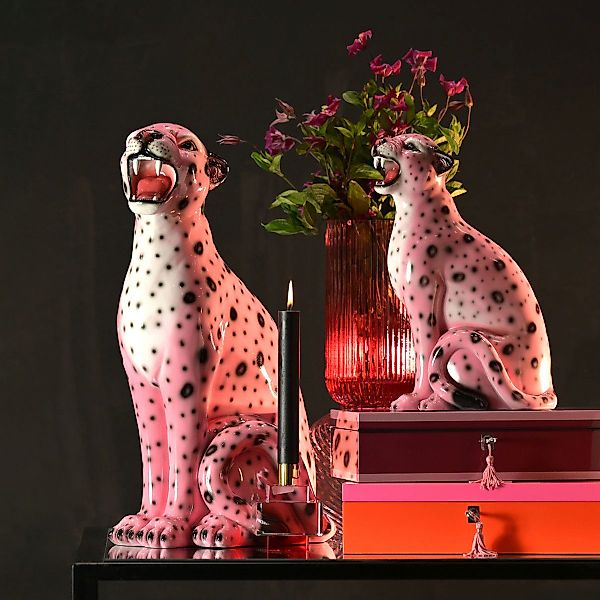 Giftcompany Dekofigur Wildcat Leopard S rosa günstig online kaufen