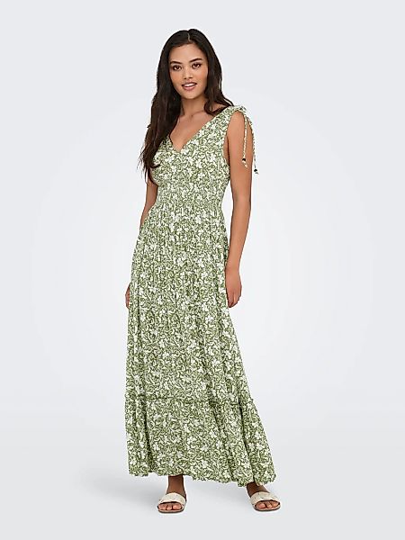 ONLY Maxikleid "ONLFERNANDA LIFE S/L LONG DRESS WVN", Sommerkleid günstig online kaufen