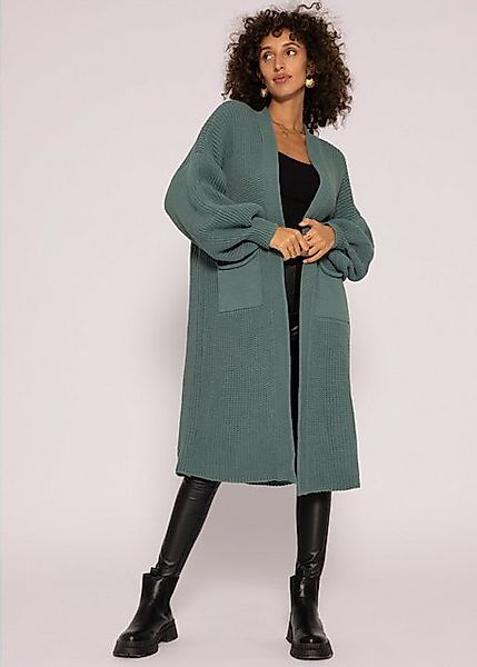 SASSYCLASSY Longstrickjacke Oversize Strickjacke Damen lang aus weichem Str günstig online kaufen