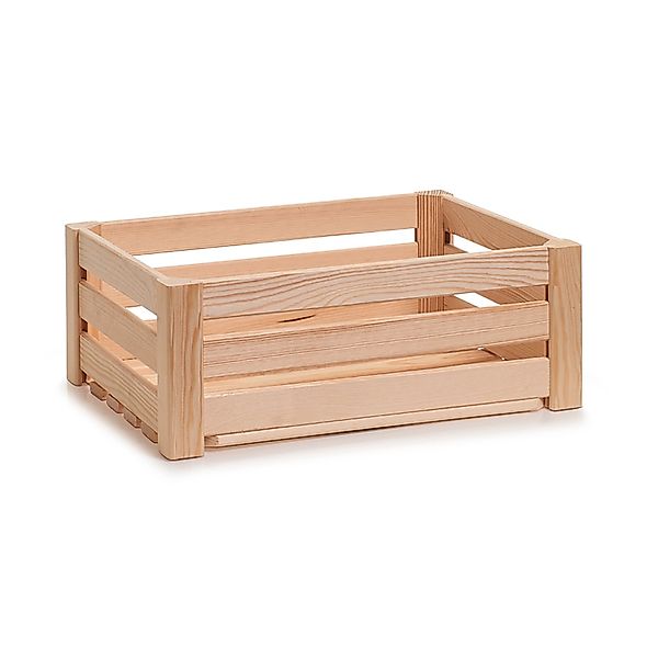 Zeller Present Aufbewahrungsbox "Leisten, Kiefer", natürliches Holz, vielse günstig online kaufen