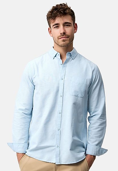 Indicode Langarmhemd Kepner mit Button-Down-Kragen und günstig online kaufen