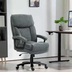 HOMCOM Bürostuhl Ergonomisch Schreibtischstuhl mit Wippfunktion, günstig online kaufen