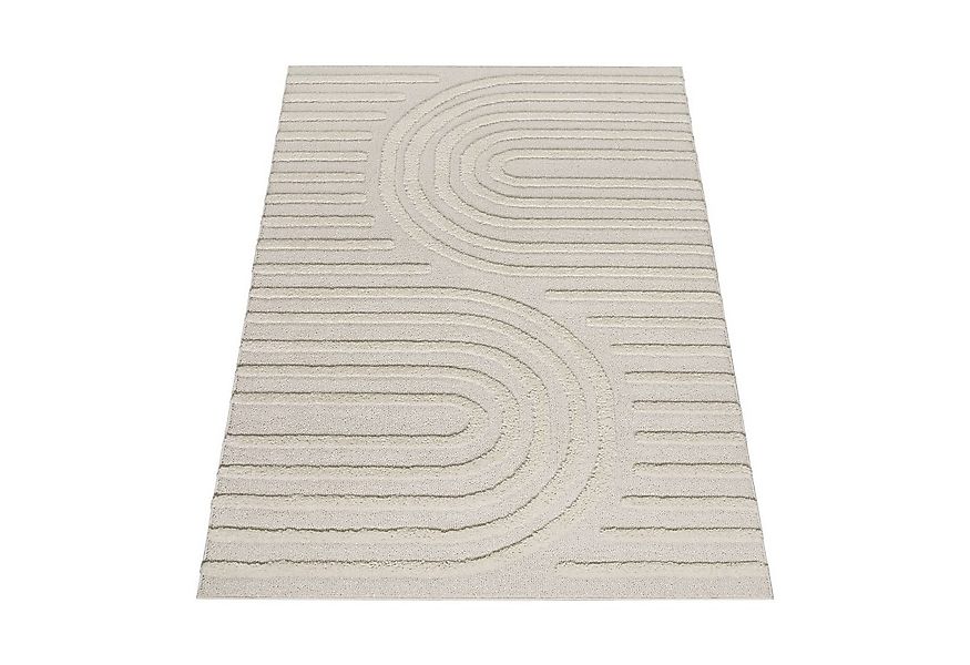 KADIMA DESIGN Teppich Struktur 3D Schlafzimmer schmutzabweisend Hochflor Te günstig online kaufen