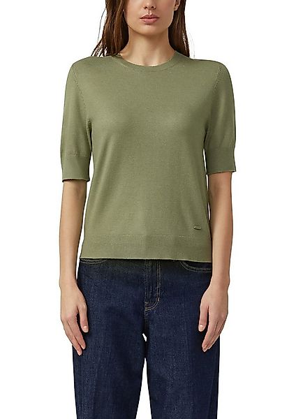 s.Oliver Strickpullover Halbarm-Strick mit Viskose günstig online kaufen
