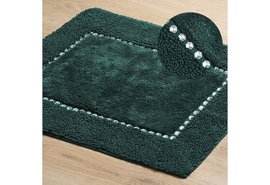 Eurofirany Teppich CHICK Eleganter Teppich Design Badematte Badeteppich Kri günstig online kaufen