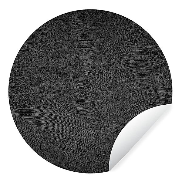 MuchoWow Wandsticker Beton - Schwarz - günstig online kaufen