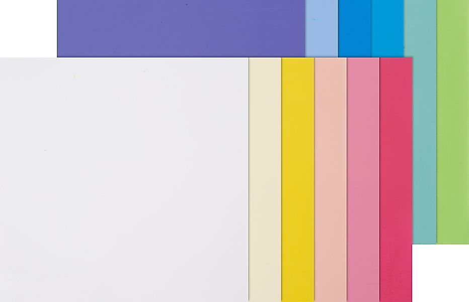 Knorr Prandell Stumpenkerze Verzierwachsplatten Pastell, 10x10 günstig online kaufen
