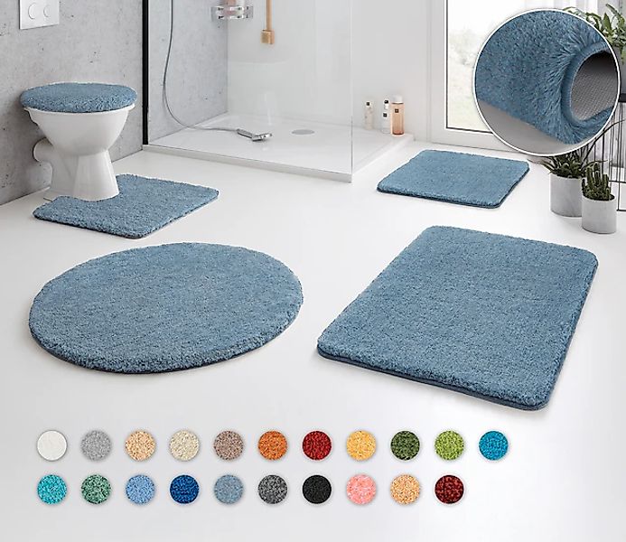 Kleine Wolke Badematte »RELAX«, Höhe 30 mm, rutschhemmend beschichtet, fußb günstig online kaufen