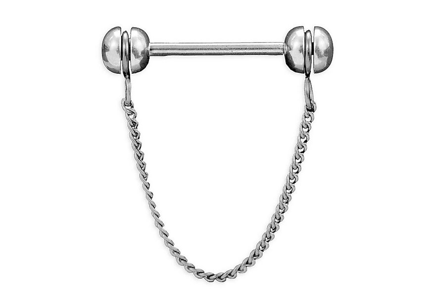 viva-adorno Brustwarzenpiercing Nippelpiercing Brust Piercing Barbell Kette günstig online kaufen