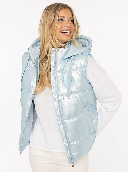 Zwillingsherz Steppweste "Zwillingsherz" Frontreißverschluß, Kapuze, seitli günstig online kaufen