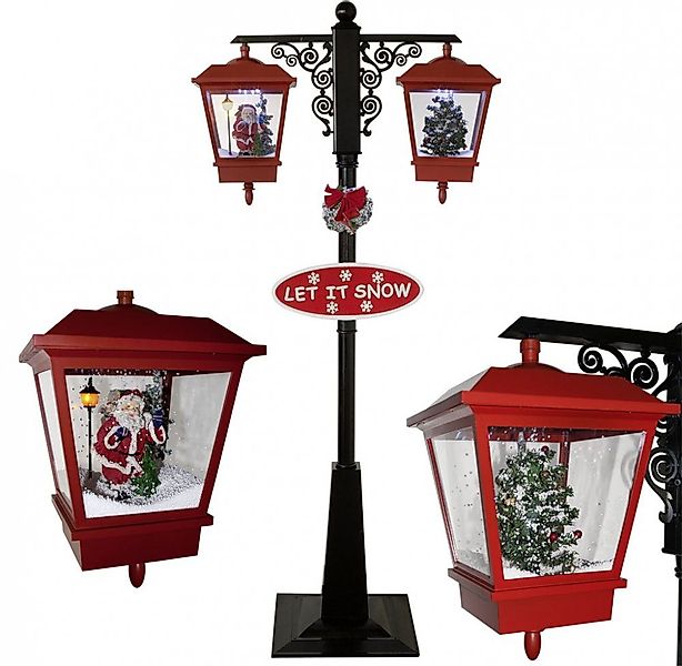 MONOPOL® LED Laterne Schneiende LED Doppel-Laterne günstig online kaufen