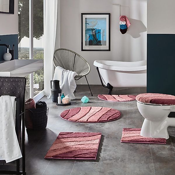 REDBEST Badematte WC-Vorlage "Louisville", Höhe 20 günstig online kaufen