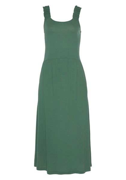 Beachtime Jerseykleid mit Taschen, knielanges Sommerkleid, günstig online kaufen
