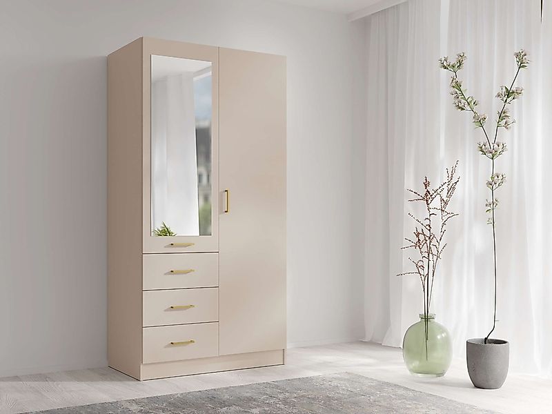 Home affaire Kleiderschrank "KOS Garderobe mit 3 Schubladen, Kleiderstange günstig online kaufen