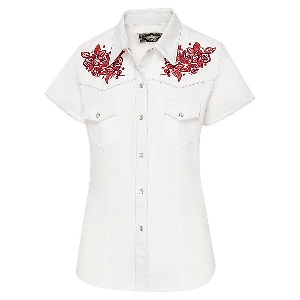 Stars & Stripes Kurzarmbluse Summer bestickte günstig online kaufen