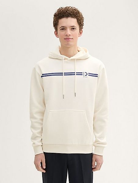 TOM TAILOR Denim Sweatshirt Hoodie mit Print günstig online kaufen