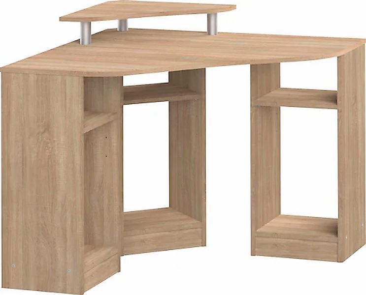 TemaHome Schreibtisch »Corner«, Melamingestell, Tischplatte in untersch. Fa günstig online kaufen