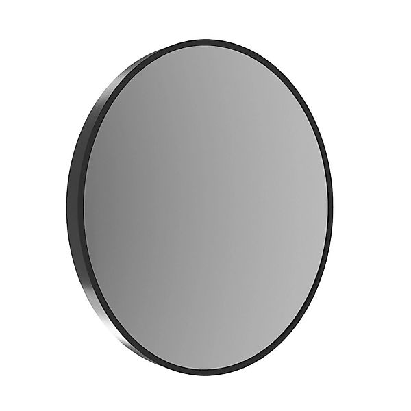 Aquabatos Rund Spiegel 60 cm Wandspiegel Badezimmerspiegel mit Schwarz matt günstig online kaufen