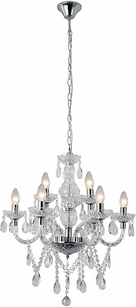 SalesFever Kronleuchter »Matteo« E14 9 Flammen aus Acryl-Glas günstig online kaufen