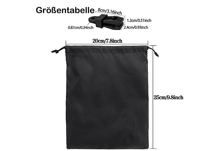 BTTO Beschwerungsgewicht Vorhanggewichte mit Samtkordelzugbeuteln ( 4/8 x S günstig online kaufen