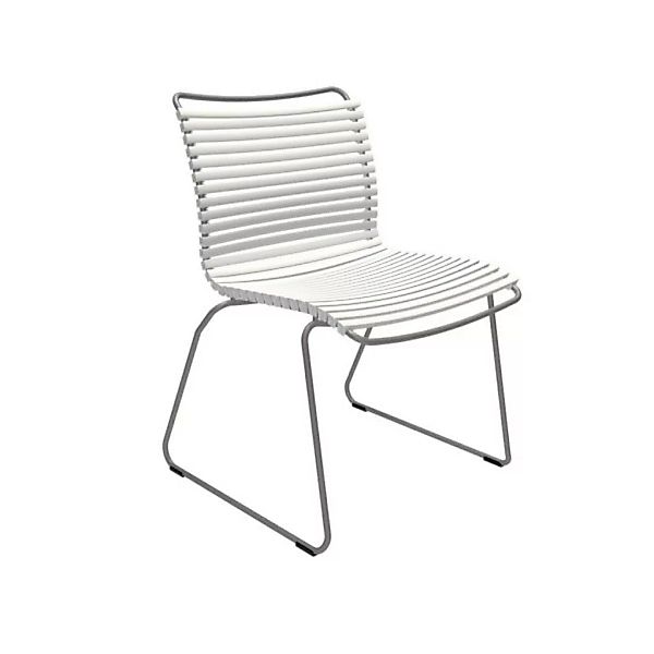 Outdoor Stuhl Click ohne Armlehne weiß günstig online kaufen