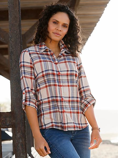 Casual Looks Flanellbluse günstig online kaufen