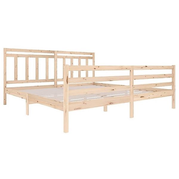 vidaXL Bettgestell Massivholzbett 200x200 cm Doppelbett Bett Bettrahmen Bet günstig online kaufen