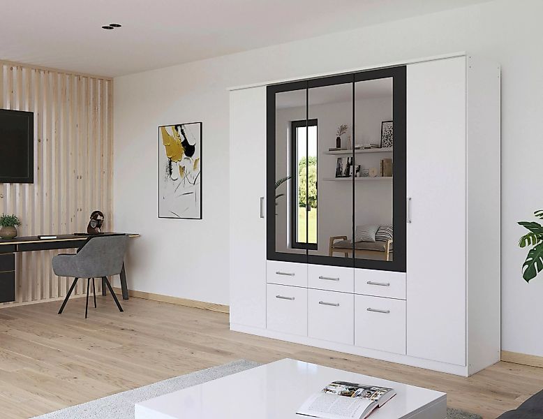 rauch Kleiderschrank "Drehtürenschrank Schrank Garderobe BURANO", mit Schub günstig online kaufen