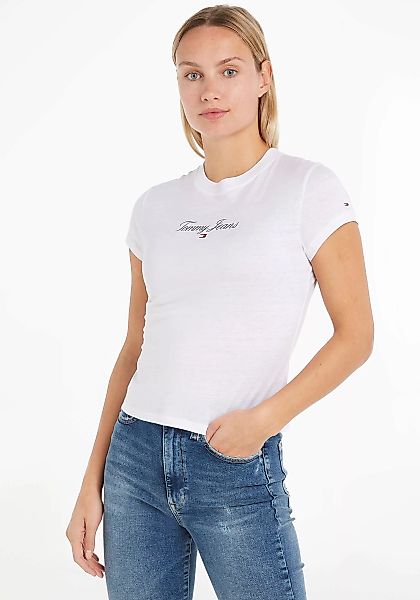 Tommy Jeans T-Shirt TJW BBY ESSENTIAL LOGO 1 SS mit Tommy Jeans Labeldruck günstig online kaufen
