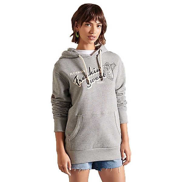 Superdry Oversized Mountain Crew Sweatshirt M Grey Grit günstig online kaufen