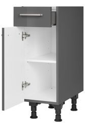 nobilia Unterschrank ""Flash", Ausrichtung wählbar, vormontiert, in den Bre günstig online kaufen