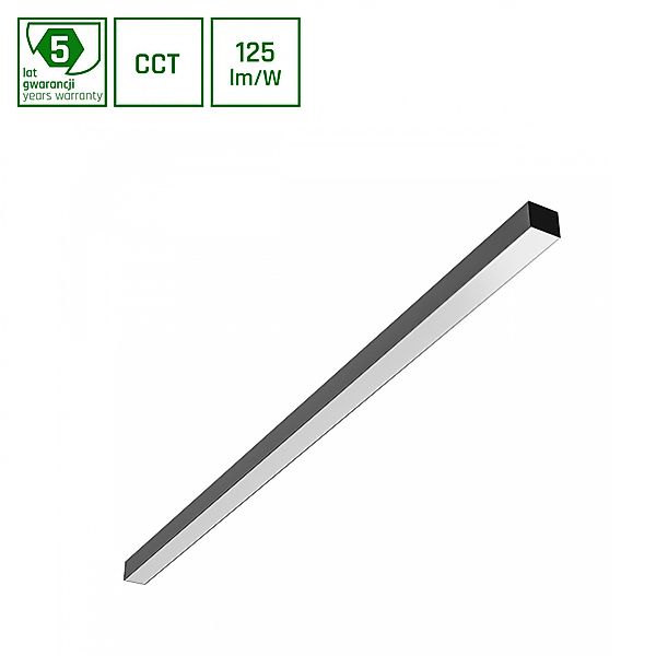 Spectrum Aufbauleuchte Deckenleuchte 120cm 40W 5000lm günstig online kaufen
