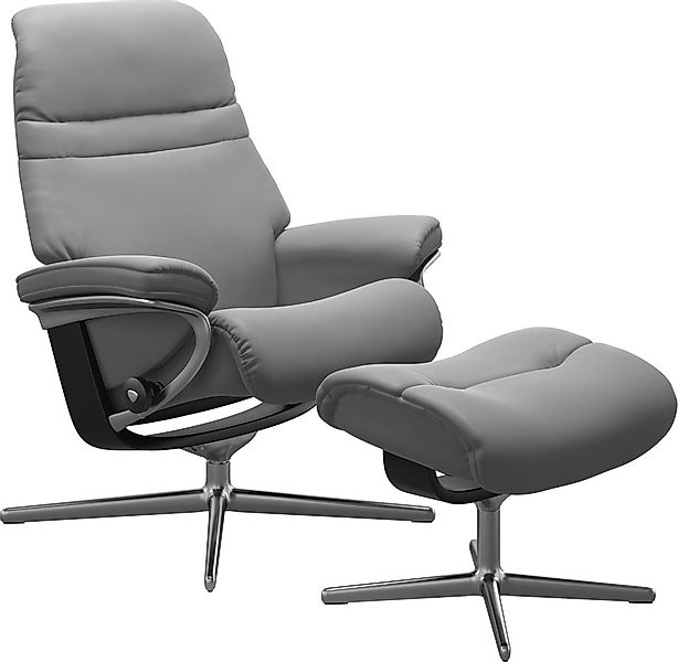 Stressless "Sunrise" mit Cross Base, Größe S, M & L, Holzakzent Schwarz günstig online kaufen