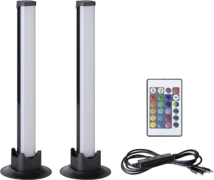 EGLO LED Dekolicht GAMER LIGHT, Tischlampe, musikgesteuert, 2er Set, Gaming günstig online kaufen