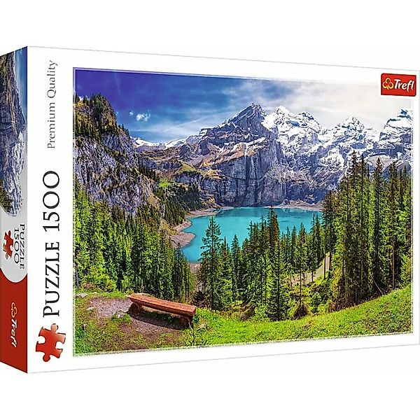 Trefl Puzzle Puzzle Oeschinensee, Alpen 1500 günstig online kaufen