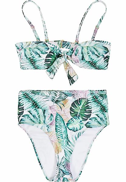 URBAN CLASSICS Triangel-Bikini "Urban Classics Damen Ladies High Waist Patt günstig online kaufen