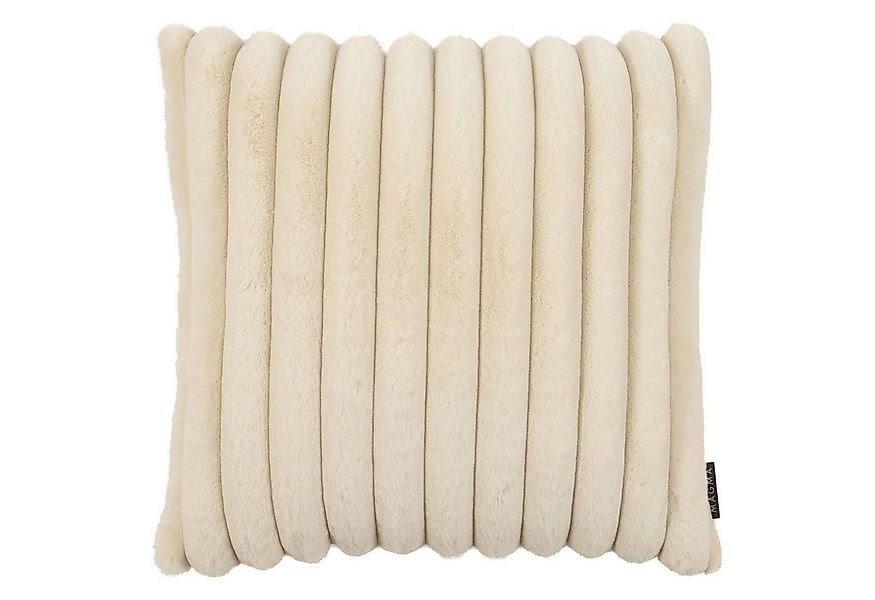 Magma Heimtex Kissenhülle RAYA, 45 x 45 cm, Creme Polyester, Samtoptik günstig online kaufen