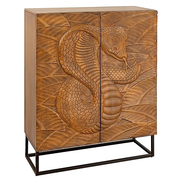 riess-ambiente Highboard SNAKE 120cm braun / günstig online kaufen