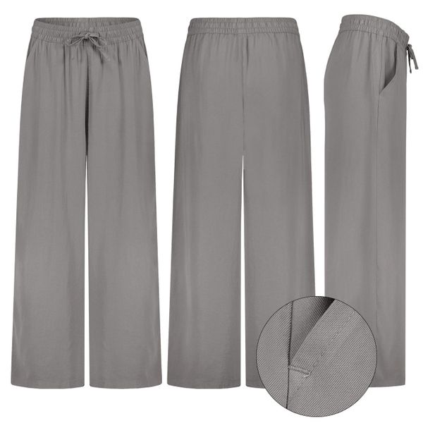 SUBLEVEL Chinos Damen Luftige Sommerhose Freizeit günstig online kaufen