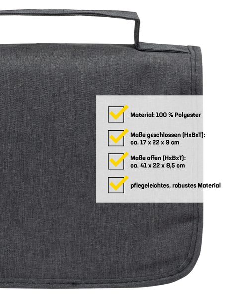 KIRKJUBOUR Kulturbeutel "Rejser" Outdoor Kulturtasche, mit günstig online kaufen