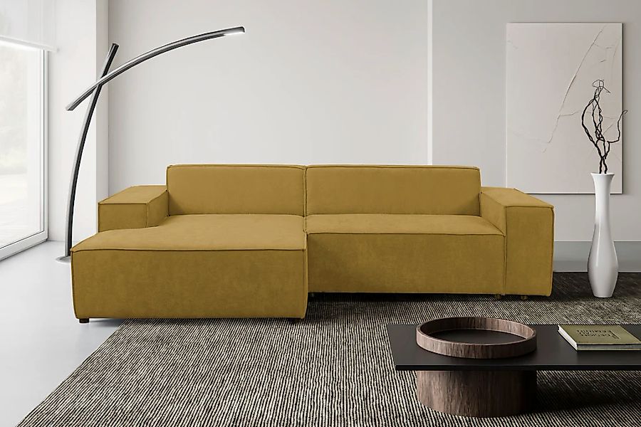 WERK2 Ecksofa "Trento, elegant & zeitlos, Breite 268cm, pflegeleichte Bezüg günstig online kaufen