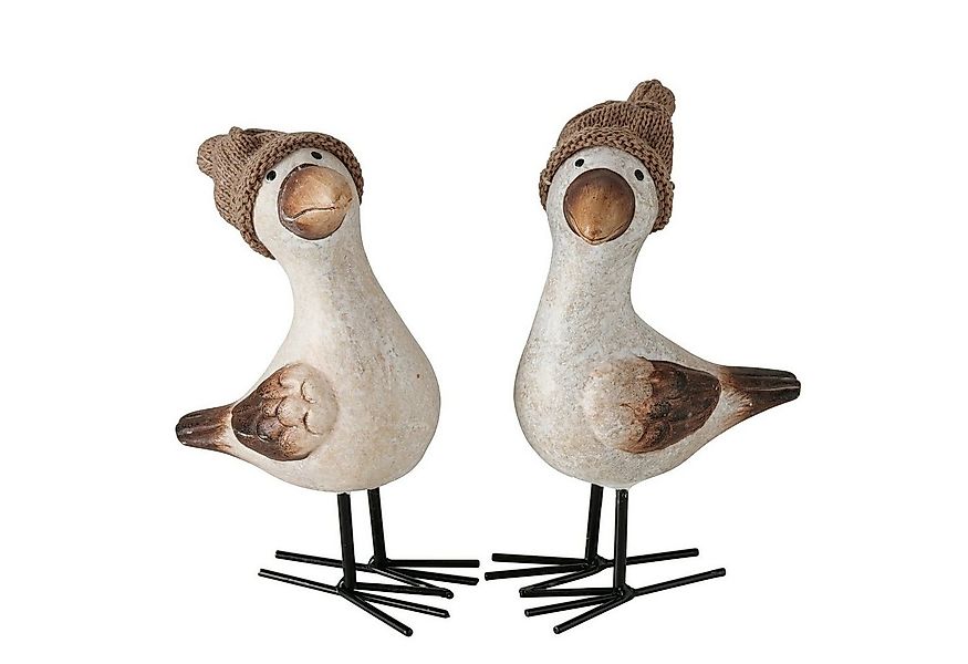 BOLTZE Dekoobjekt Figur Vogel Möwe Simon 2er Set Stehend günstig online kaufen
