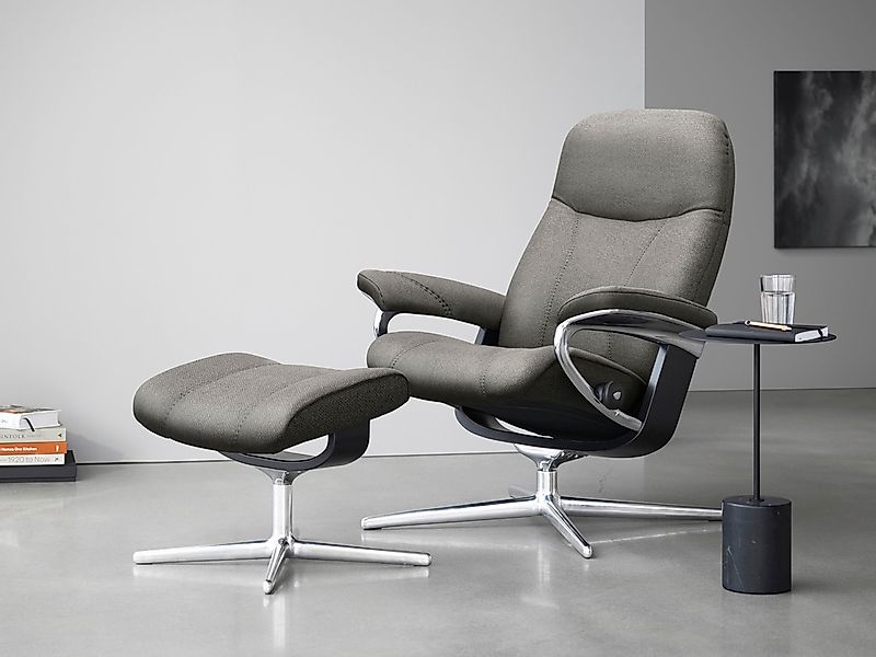 Stressless Relaxsessel "Consul", (Set, Relaxsessel mit Hocker), mit Hocker, günstig online kaufen